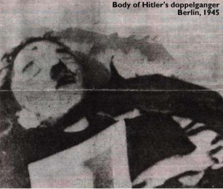 le cadavre de hitler