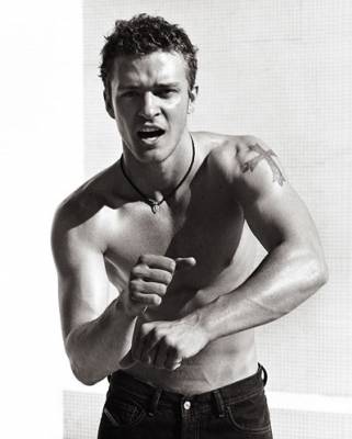 justin timberlake. super pose