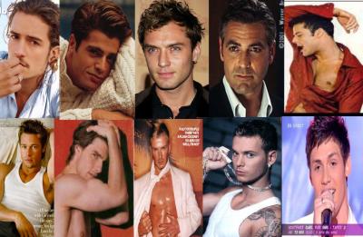 les plus beau mec au monde mais je vois ke brad pitt pas beau mais george et ricky martin et beckhamsont les plus beau et le plus beau c george clooney