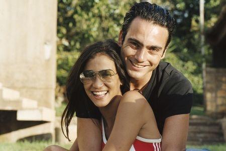 voila mathieu((youri dans le film) et morjana ((rita dans le film)